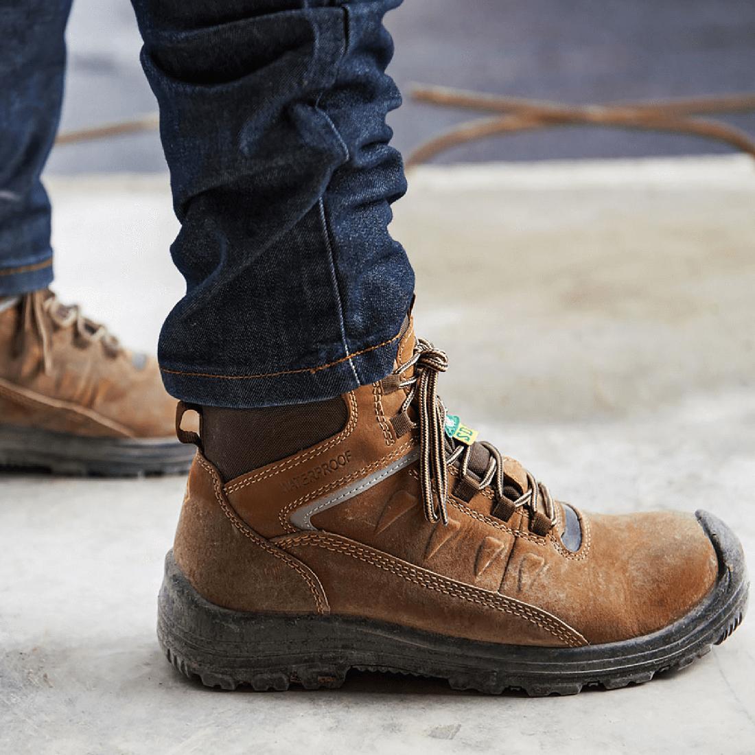Findlay 6 Pr Wp Composite-Toe Boot Brown - Image 9