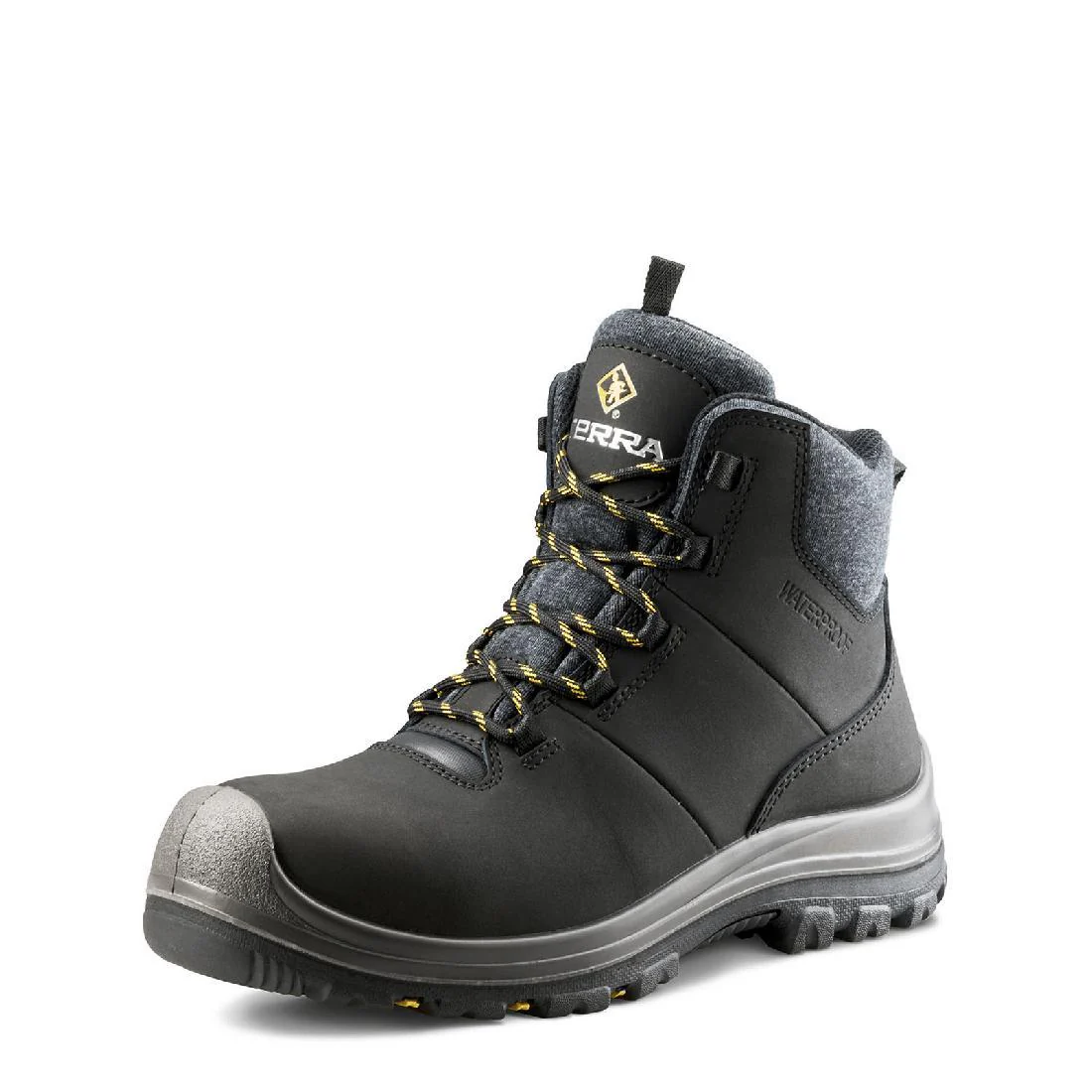 Women's Findlay 6 Pr Wp Composite-Toe Work Boot Black - Image 6