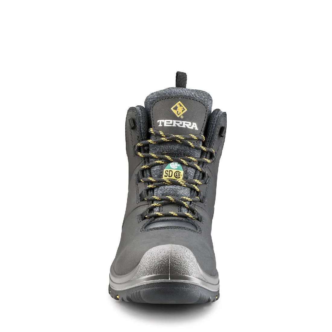 Women's Findlay 6 Pr Wp Composite-Toe Work Boot Black - Image 7