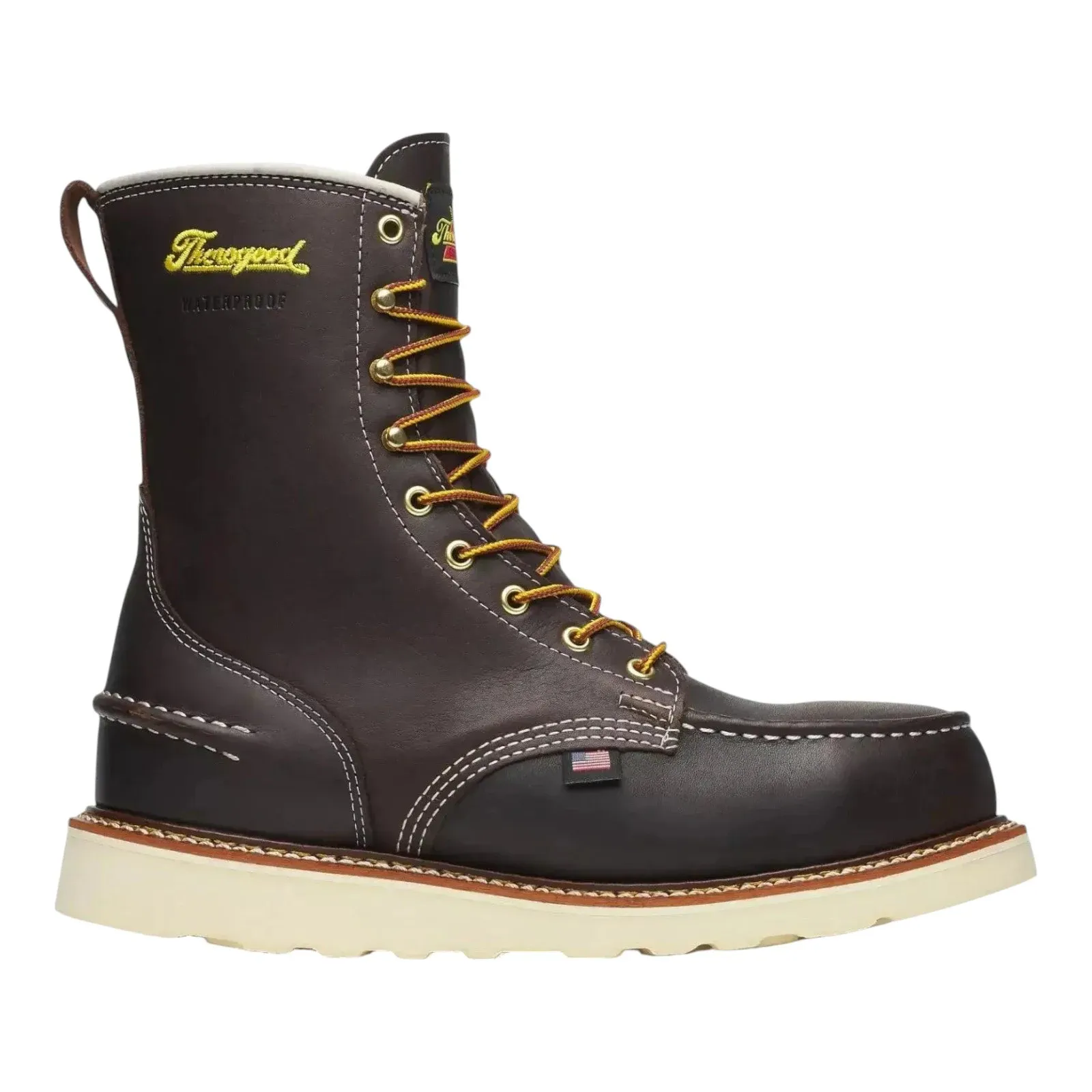 1957 Series 8" Waterproof Steel-Toe Moc Toe Boot with Maxwear Wedge Briar Pitstop