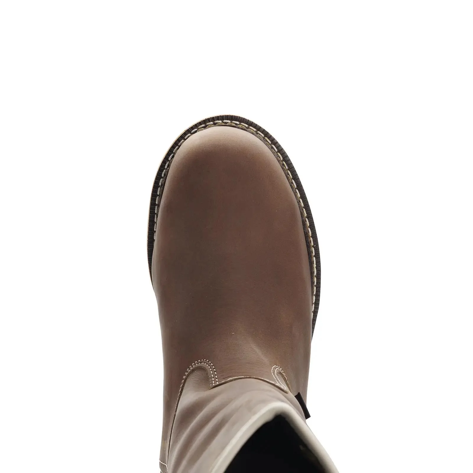 American Heritage Waterproof 11" Steel-Toe Pull-On Boot Crazy Horse - Image 4