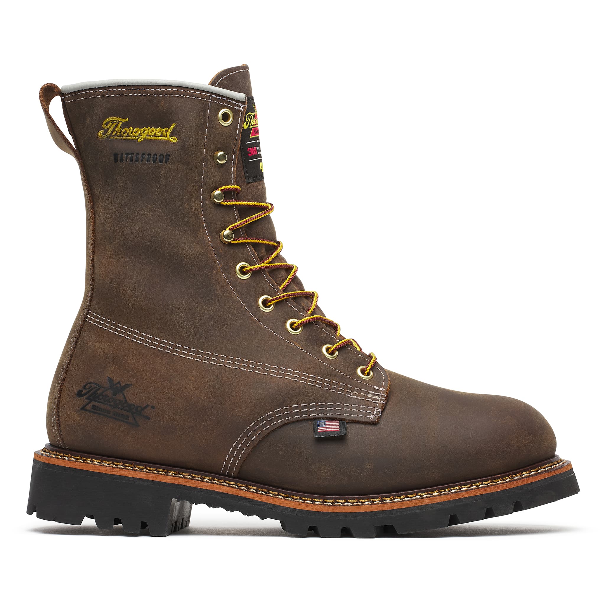 American Legacy 8" Waterproof INS Boot Crazy Horse