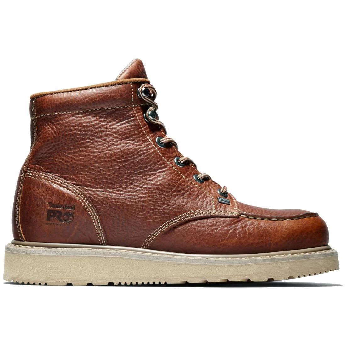 Barstow 6 Inch Soft-Toe Wedge Boot Brown
