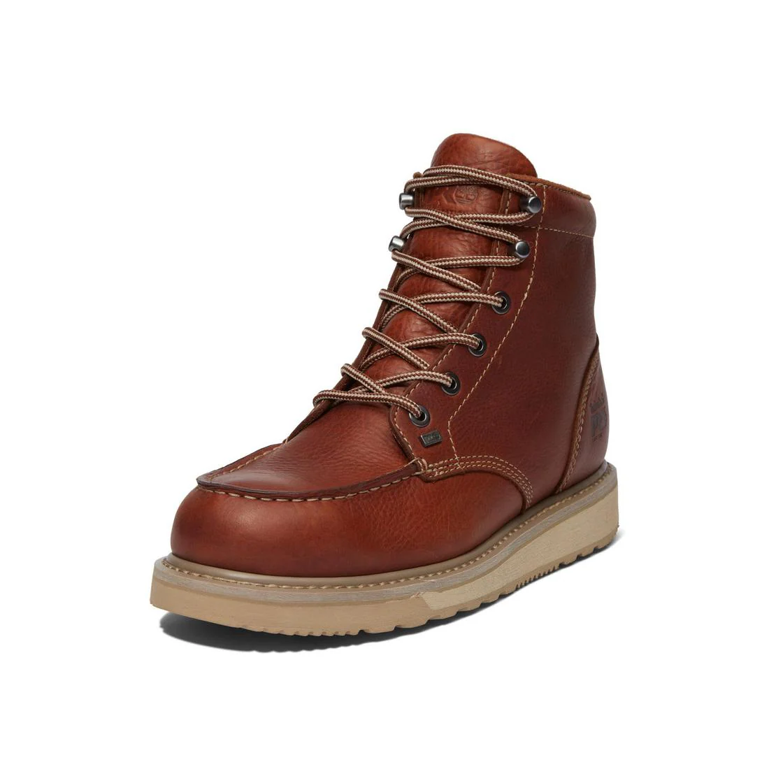 Barstow 6 Inch Soft-Toe Wedge Boot Brown - Image 6