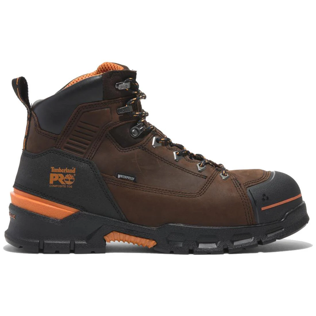 Endurance Ev 6 Inch Composite-Toe Waterproof Work Boot Brown