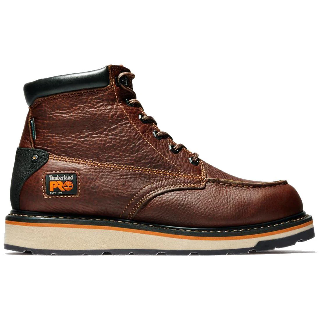 Gridworks 6 Inch Soft-Toe Waterproof Boot Brown