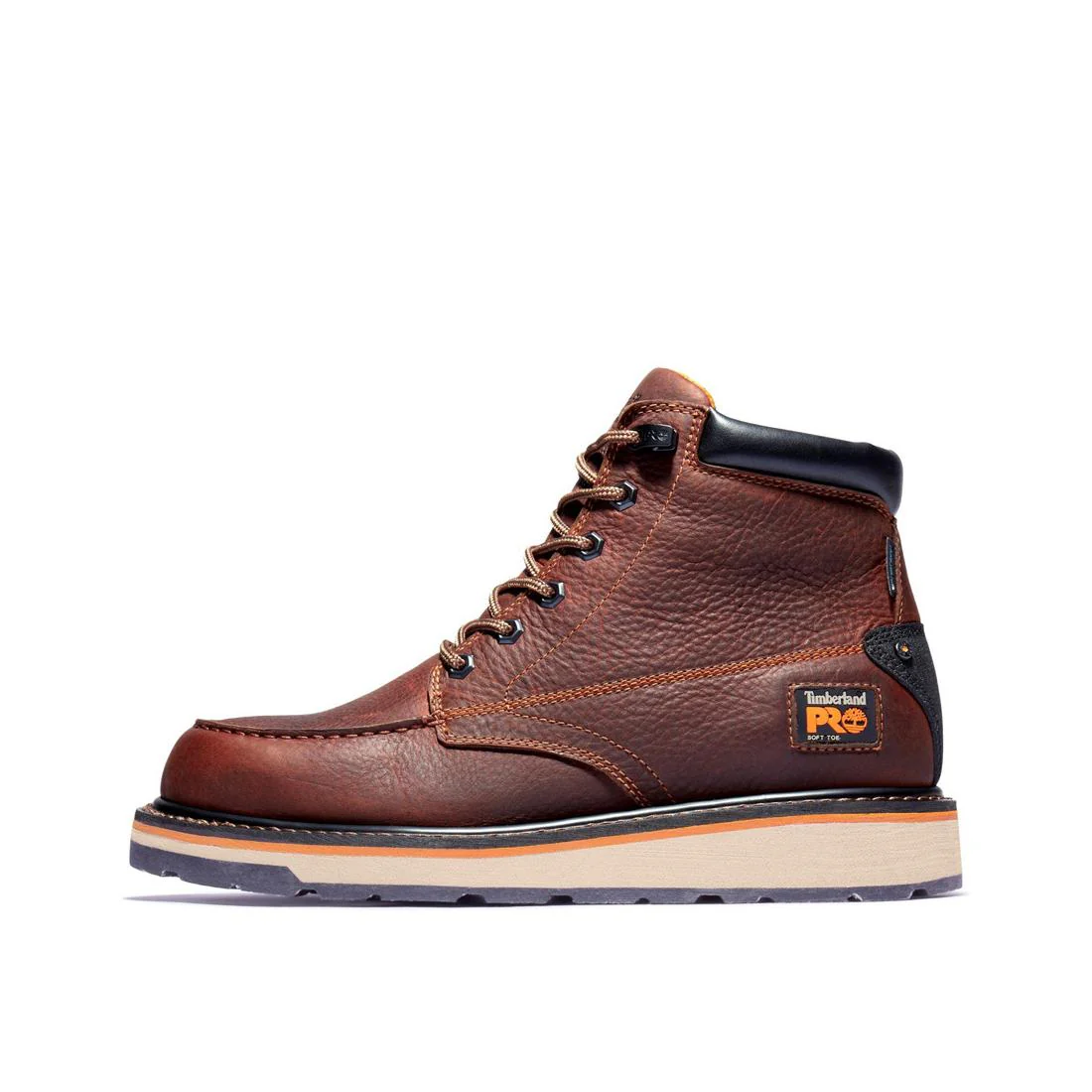 Gridworks 6 Inch Soft-Toe Waterproof Boot Brown - Image 9