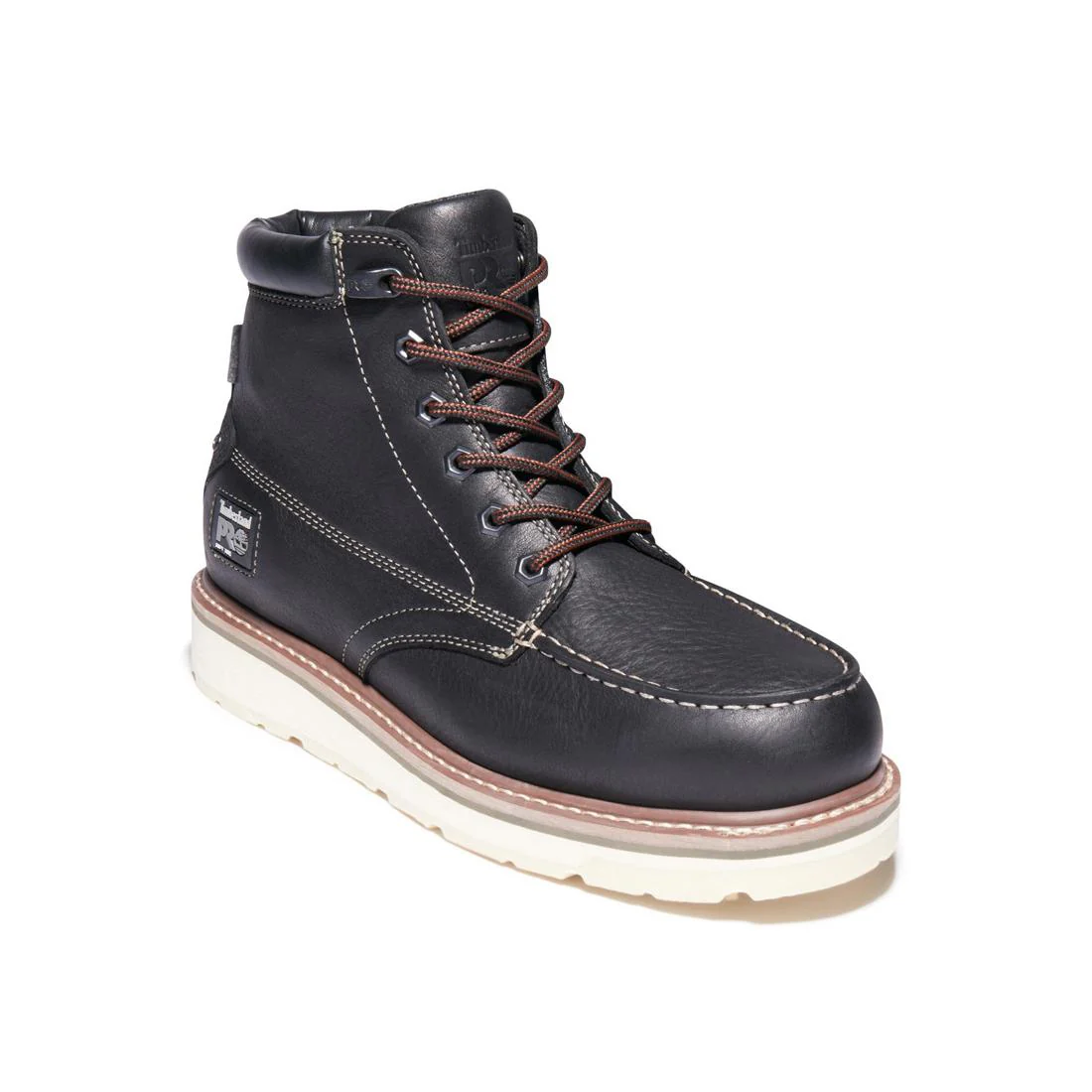 Gridworks 6 Inch Soft-Toe Waterproof Boot Black - Image 2