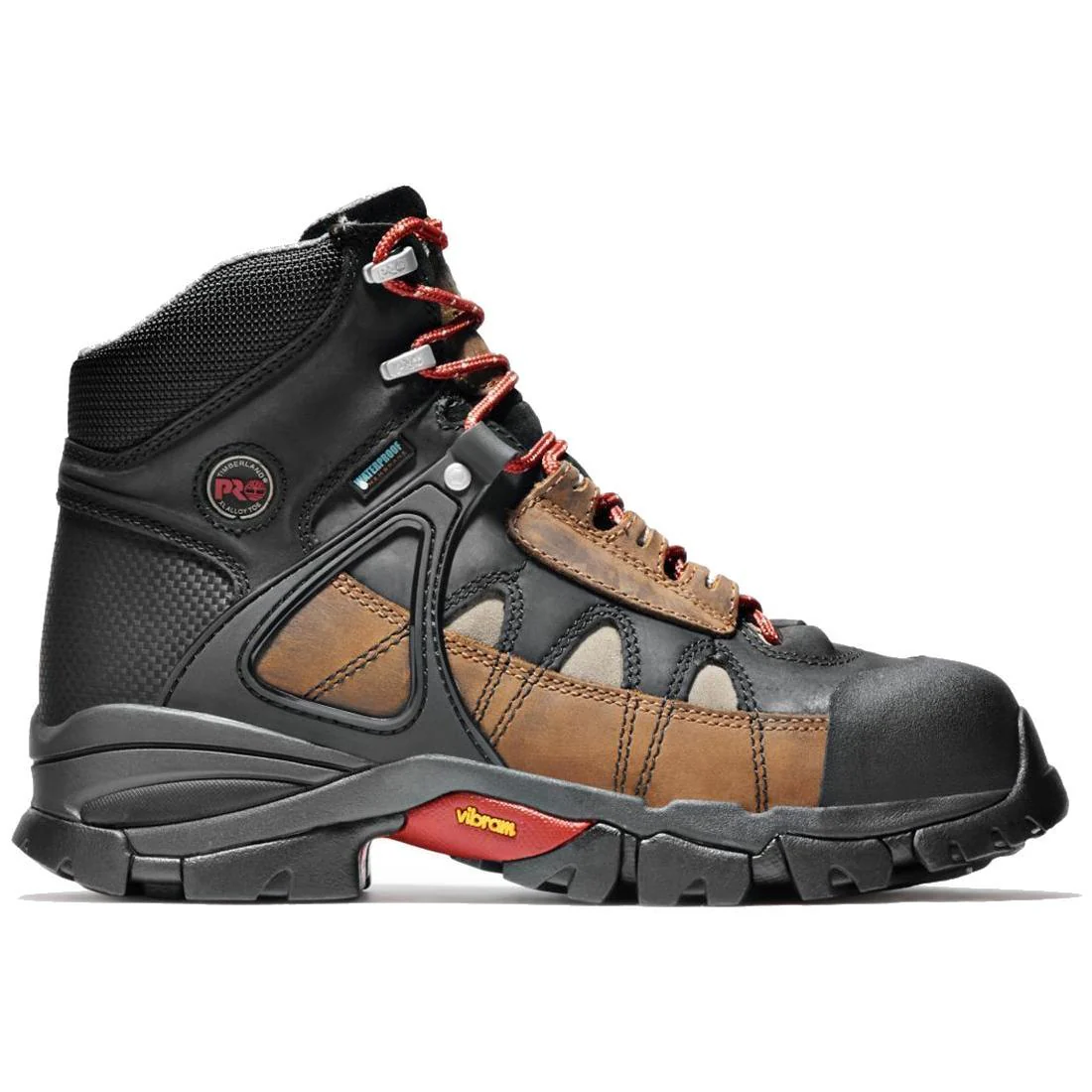 Hyperion 6 Inch Alloy-Toe Waterproof Work Boot Brown