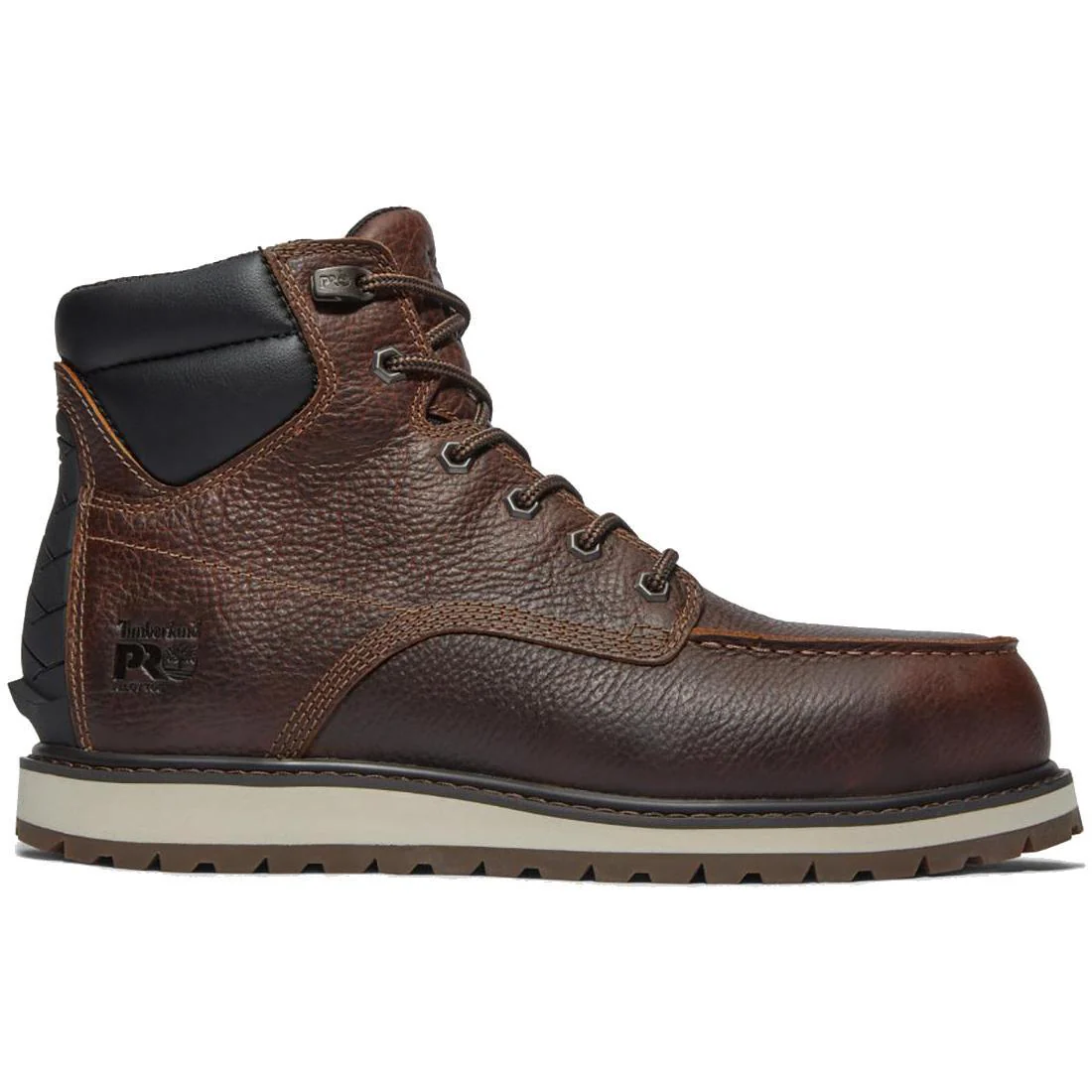 Irvine 6 Inch Alloy-Toe Work Boot Brown