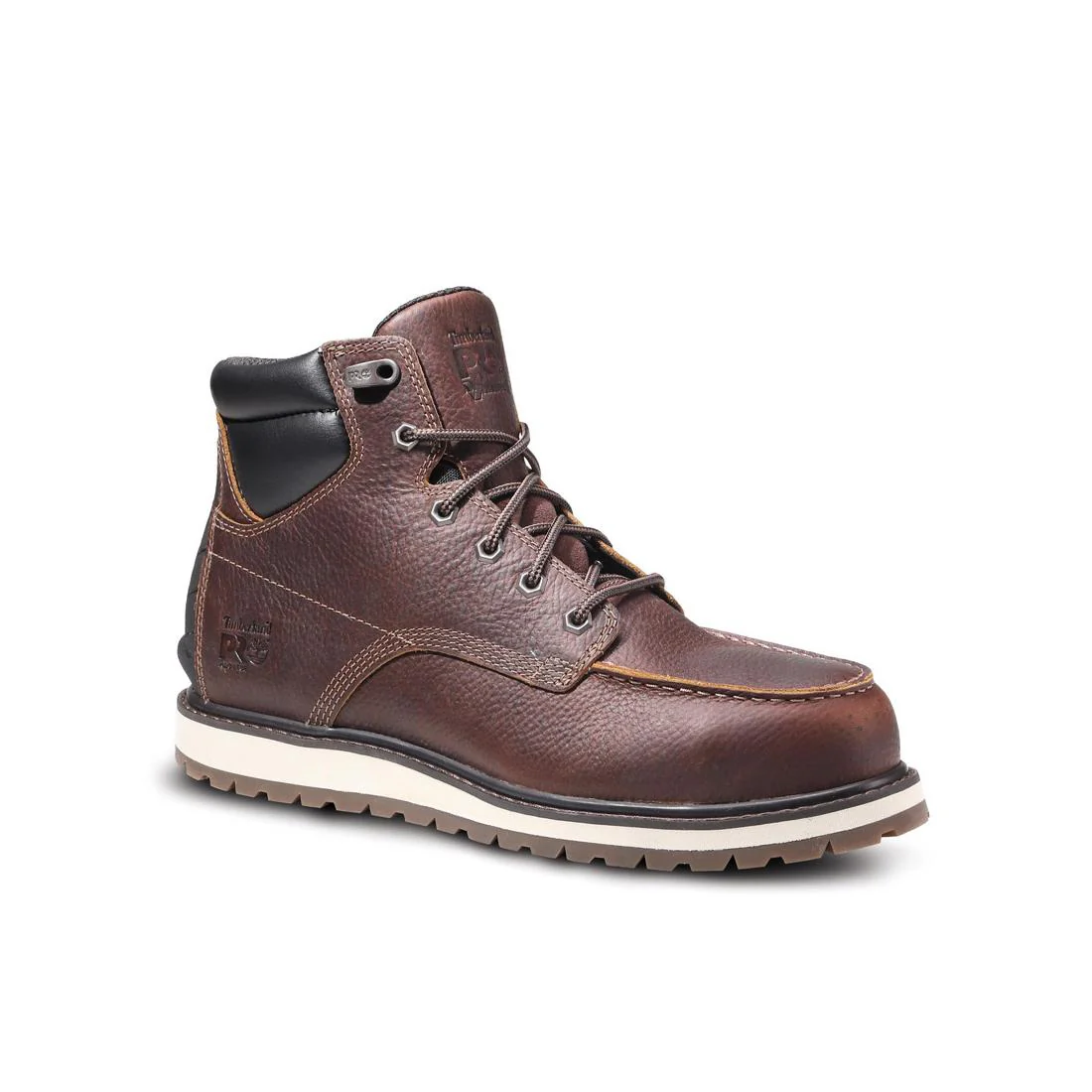 Irvine 6 Inch Alloy-Toe Work Boot Brown - Image 2
