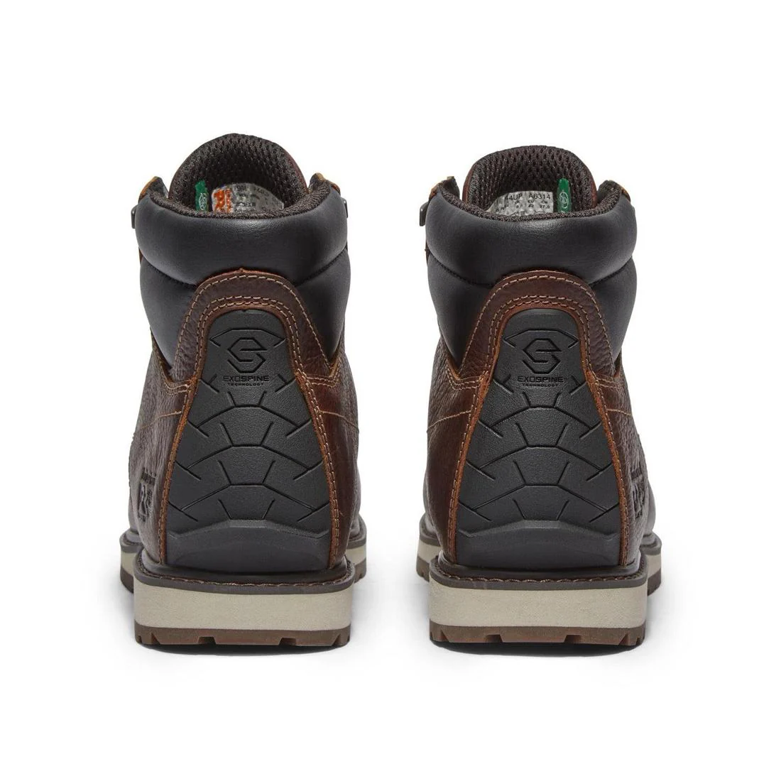 Irvine 6 Inch Alloy-Toe Work Boot Brown - Image 5