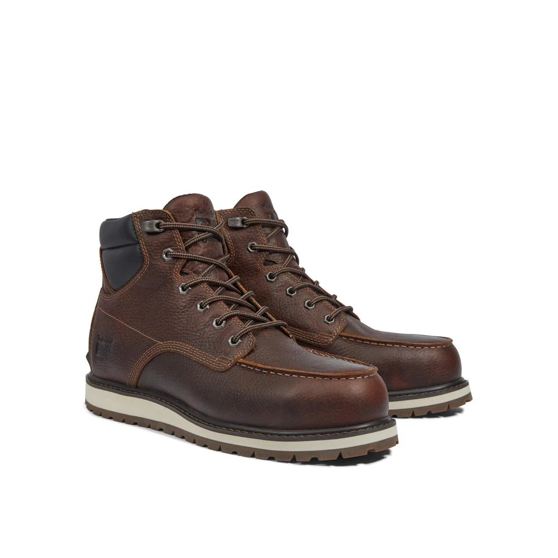 Irvine 6 Inch Alloy-Toe Work Boot Brown - Image 8