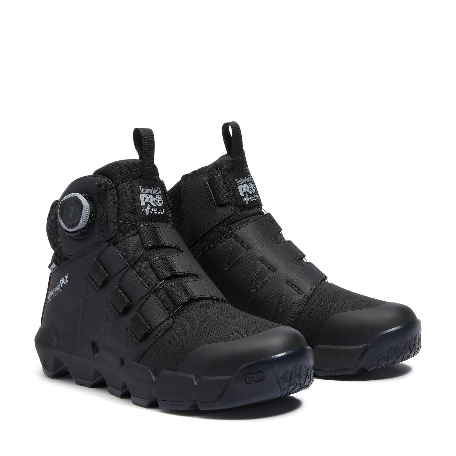 Morphix 6 Inch Composite Toe Waterproof BOA Work Boots Black - Image 2