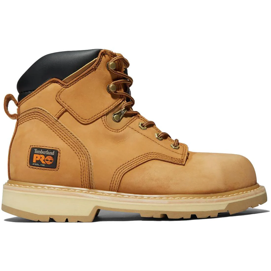 Pit Boss 6 Inch Steel-Toe Work Boot Wheat