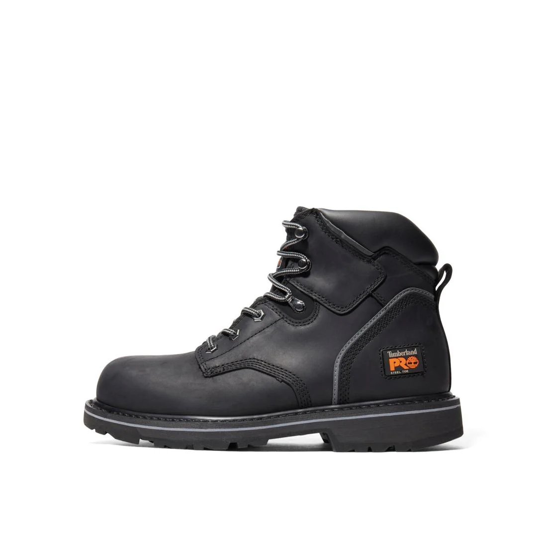 Pit Boss 6 Inch Steel-Toe Work Boot Black - Image 10