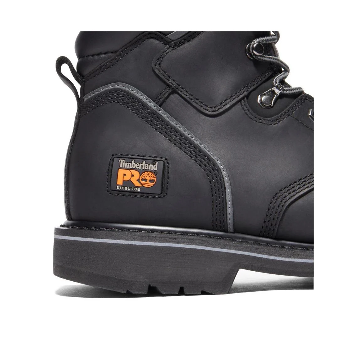 Pit Boss 6 Inch Steel-Toe Work Boot Black - Image 8