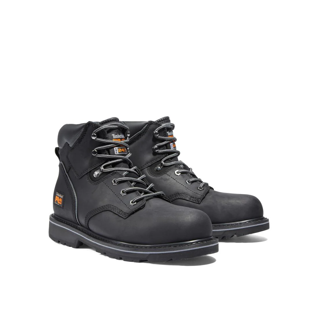 Pit Boss 6 Inch Steel-Toe Work Boot Black - Image 9