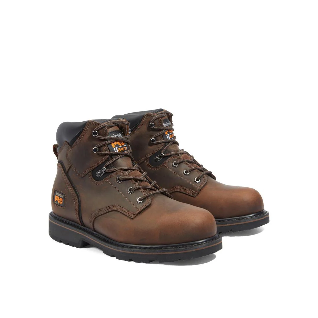 Pit Boss 6 Inch Steel-Toe Work Boot Brown - Image 9