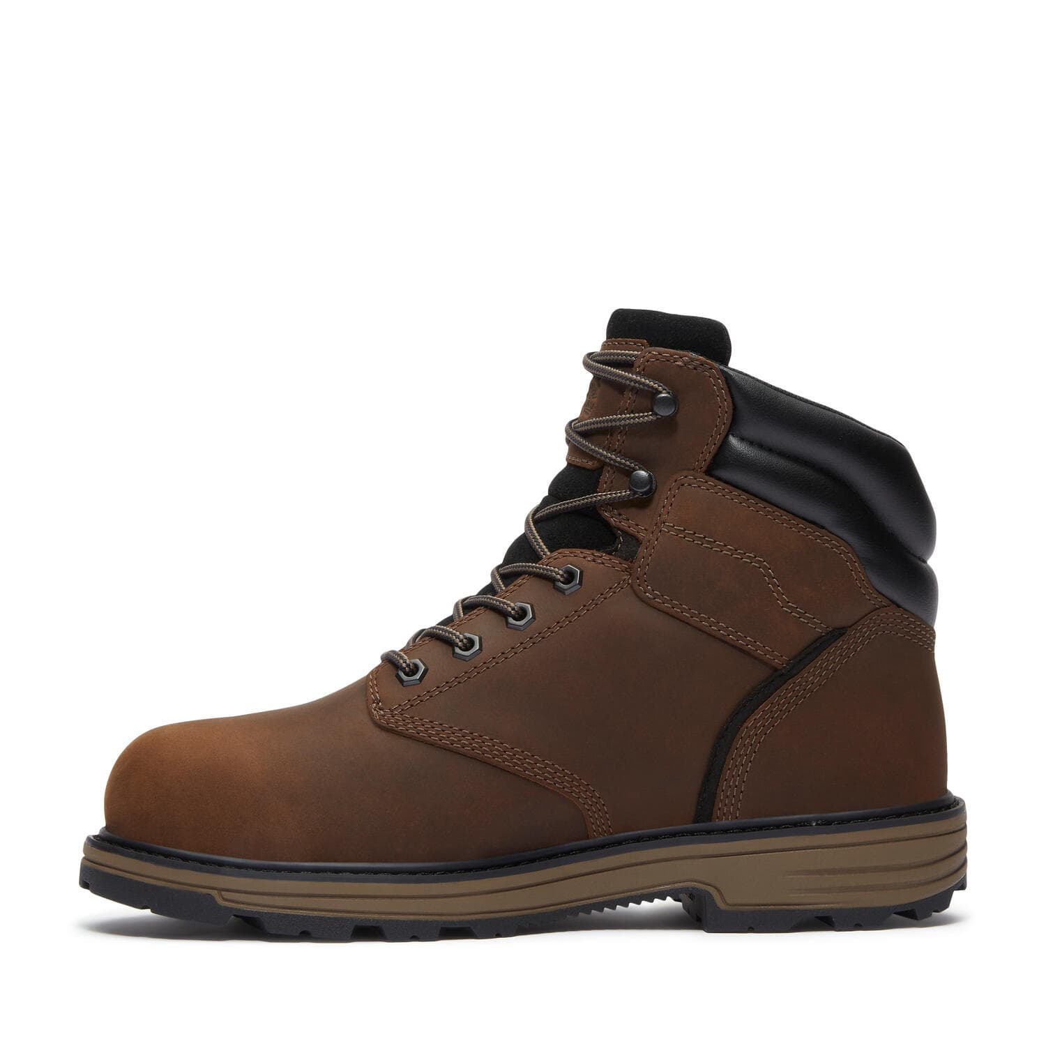 Tasker 6 Inch Alloy Toe Waterproof Work Boots Brown and Wheat - Image 12