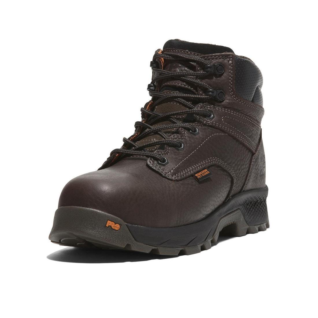 Titan® EV Women's Internal Met Guard 6-Inch Composite-Toe Work Boot Brown - Image 6