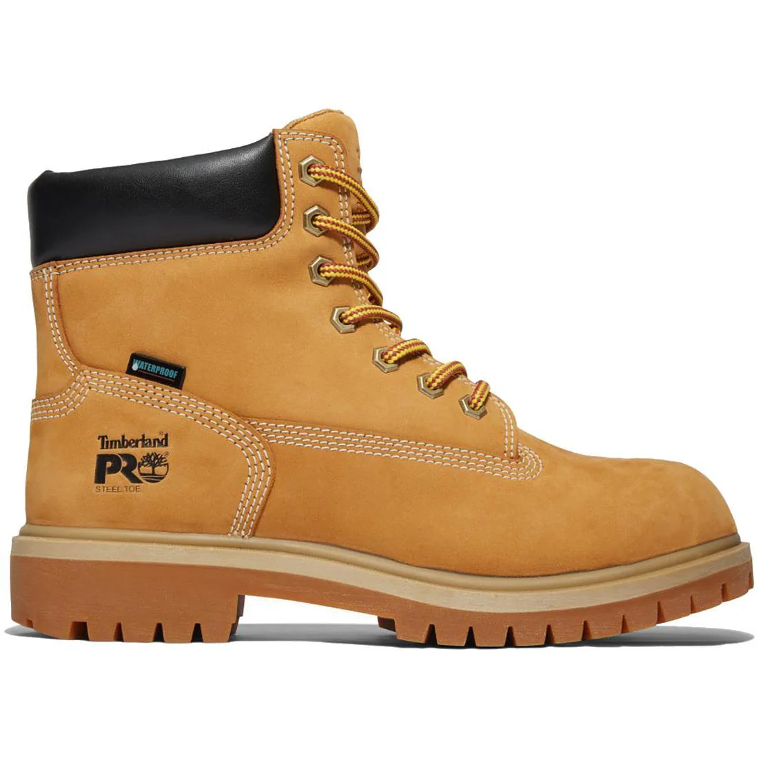Women's Direct Attach 6-Inch Waterproof Steel-Toe Work Boot Ins 200G Wheat