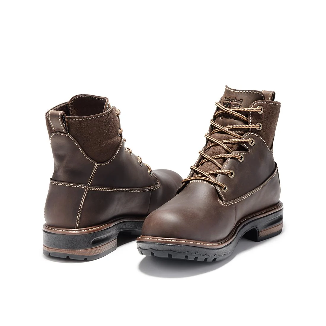 Women's Hightower 6-Inch Waterproof Alloy-Toe Work Boot Brown Turkish - Image 5