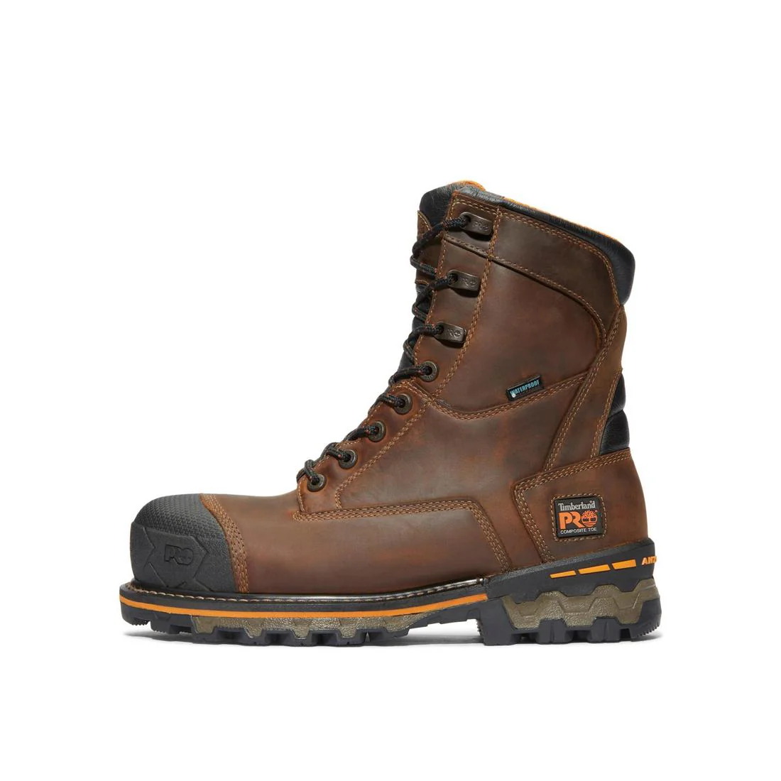 Boondock 8 Inch Composite-Toe Work Boot Brown - Image 10