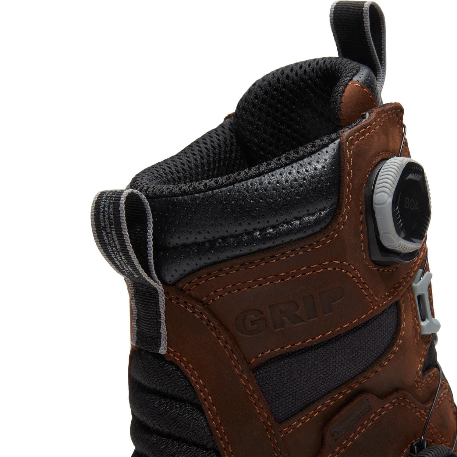 Boondock Ultralight 8 Inch Composite Toe Waterproof BOA Work Boots Brown - Image 7