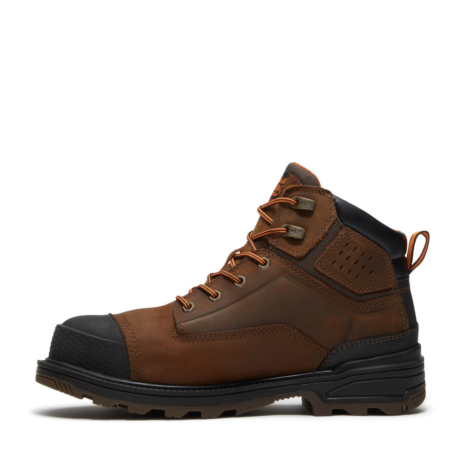 Distiller 6 Inch Composite Toe EH Work Boots Brown and Black - Image 12