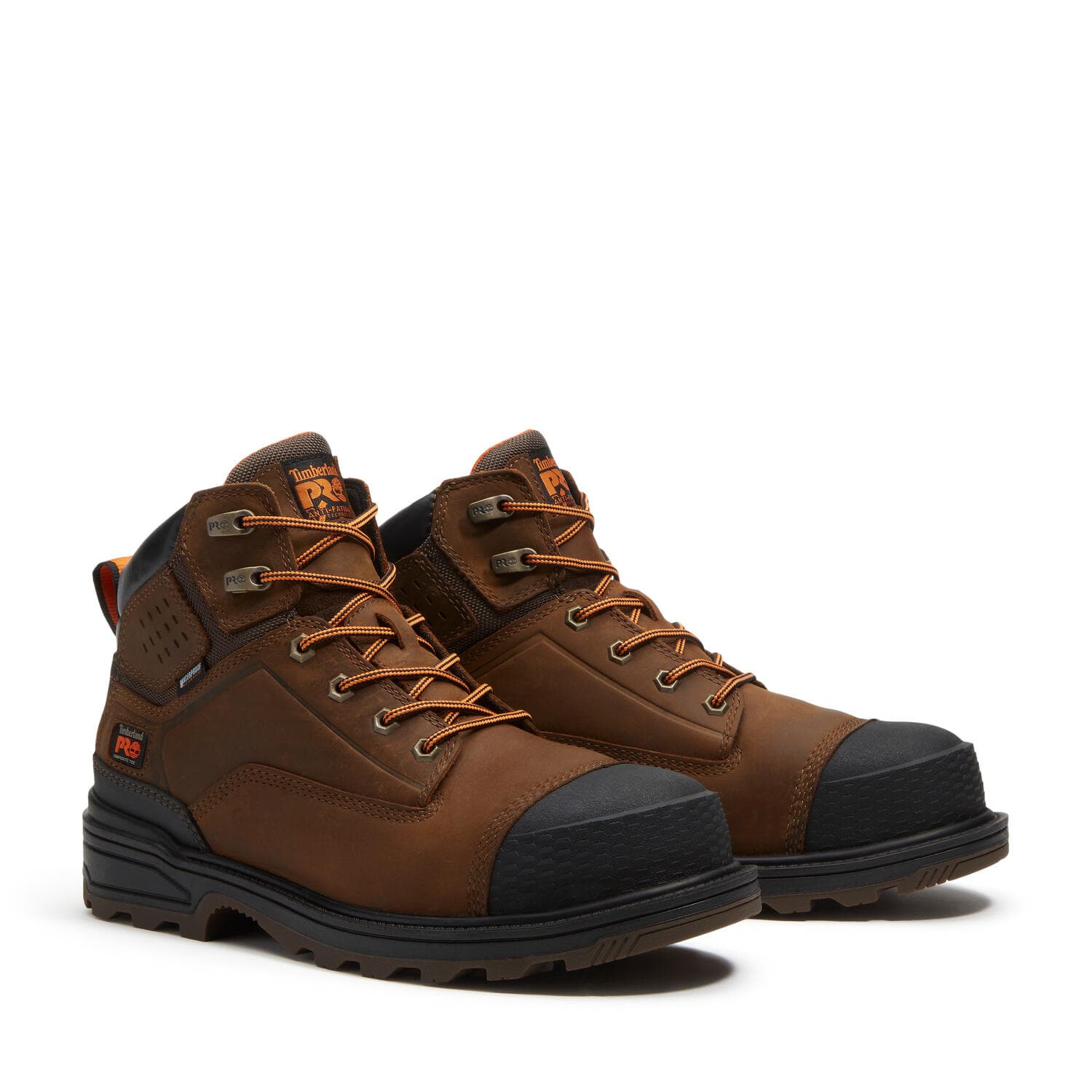 Distiller 6 Inch Composite Toe EH Work Boots Brown and Black - Image 16