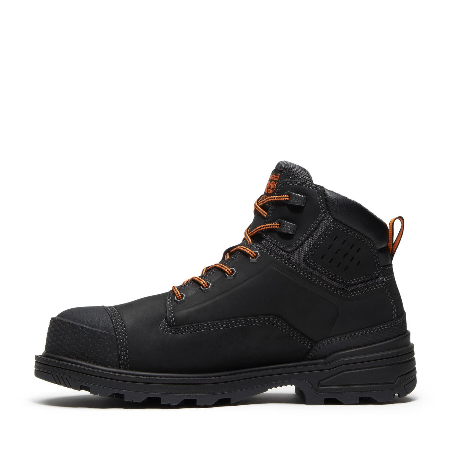 Distiller 6 Inch Composite Toe EH Work Boots Brown and Black - Image 4