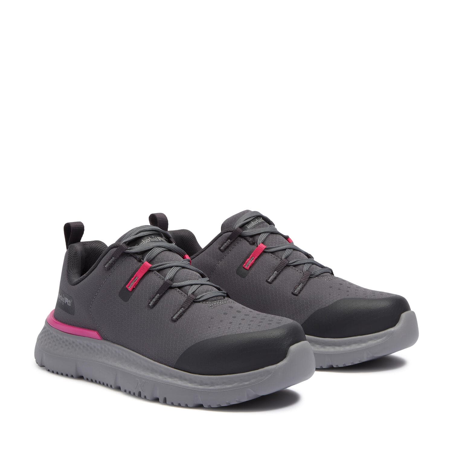 Women's Intercept Steel Toe Work Shoes Gray - Image 2