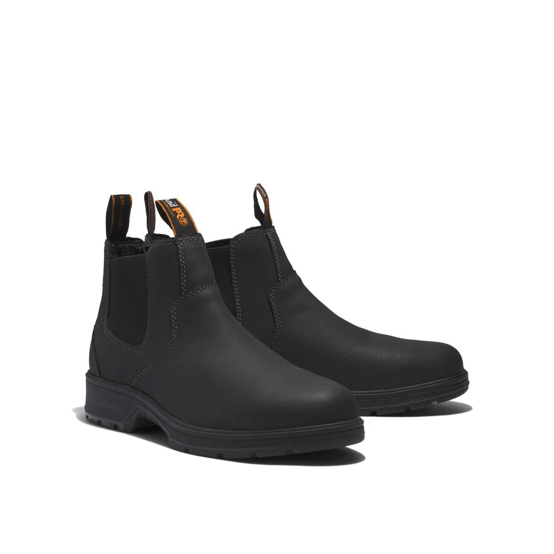 Nashoba Composite-Toe Chelsea Work Boot Black - Image 6