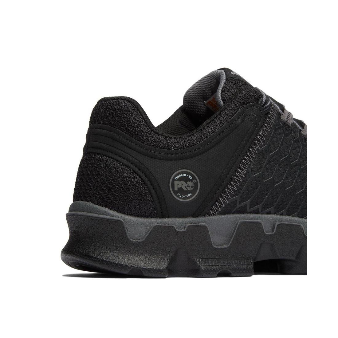 Powertrain Sport Alloy-Toe Work Shoe Black/Grey - Image 7