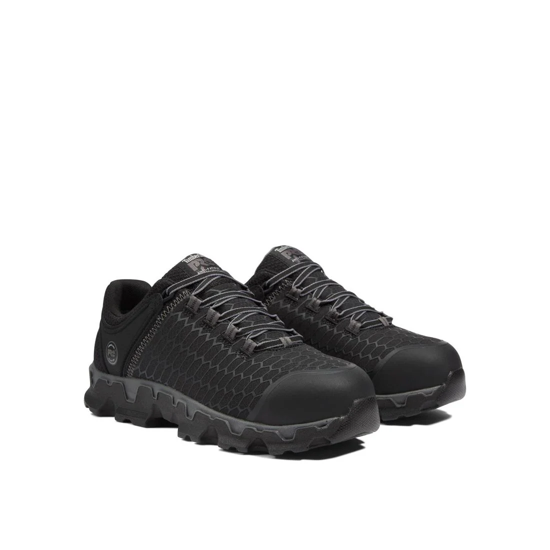 Powertrain Sport Alloy-Toe Work Shoe Black/Grey - Image 8