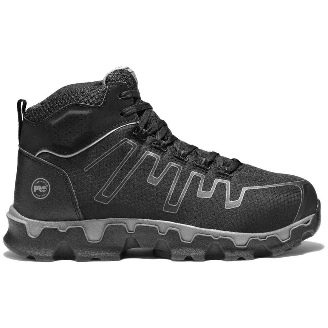 Powertrain Sport Alloy-Toe Work Boot Black