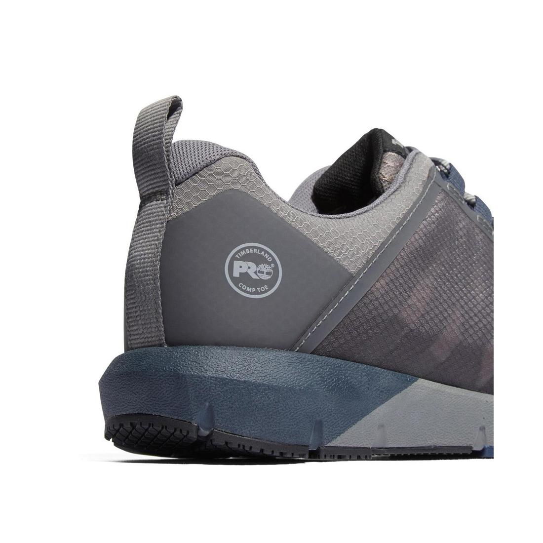 Radius Composite-Toe Work Shoe Grey - Image 7