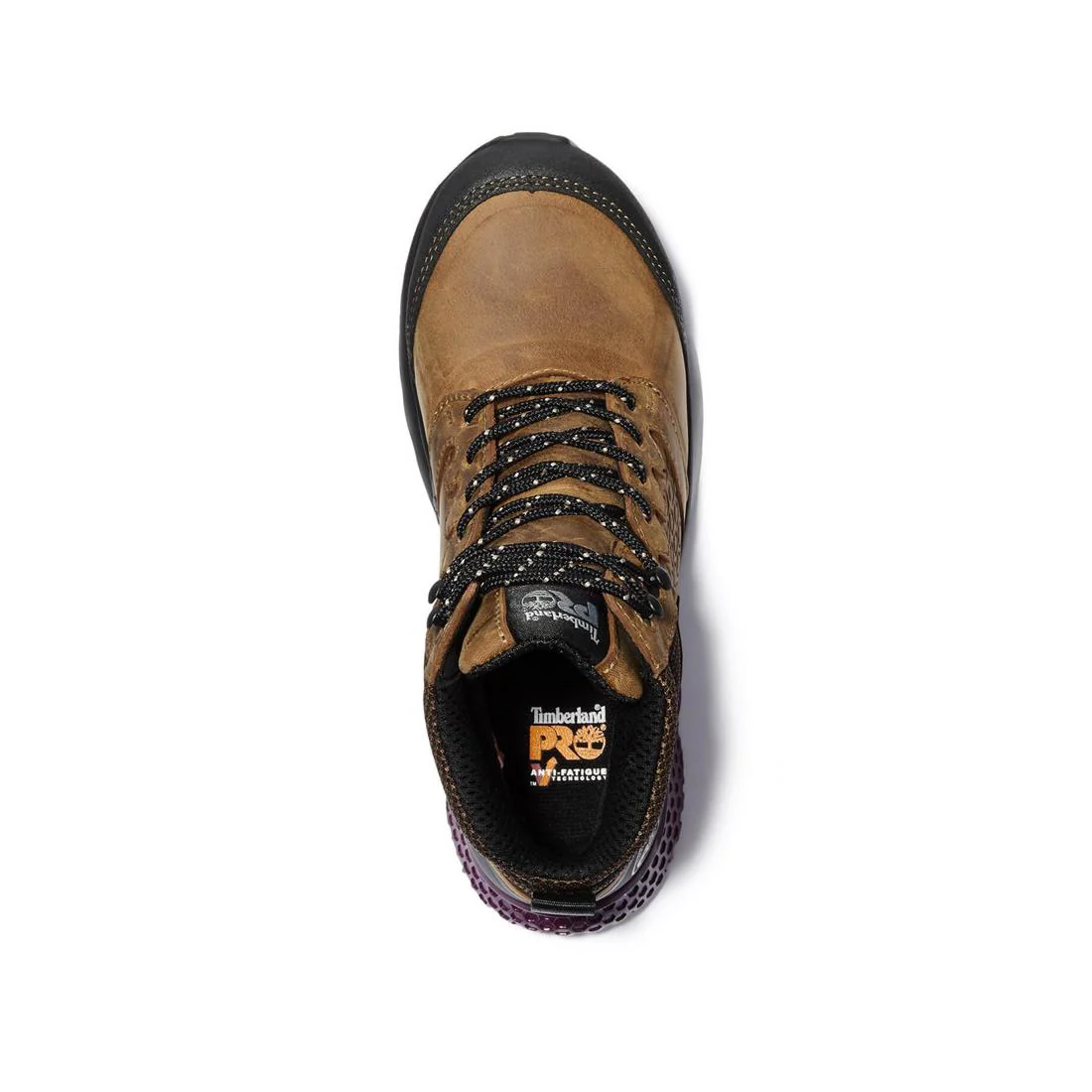 Women's Reaxion Composite-Toe Waterproof Work Boot Brown - Image 4