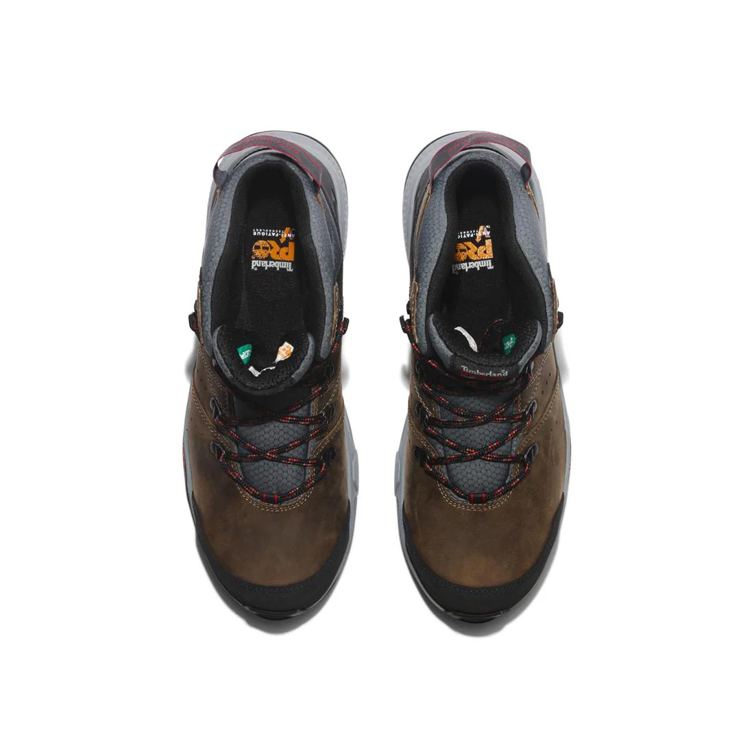 Switchback 6 Inch Composite-Toe Waterproof Work Boot Brown/Grey - Image 4