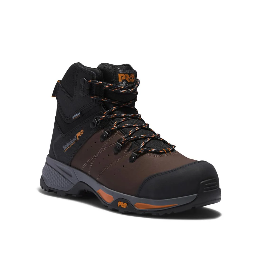Switchback 6 Inch Composite-Toe Waterproof Work Boot Brown - Image 2