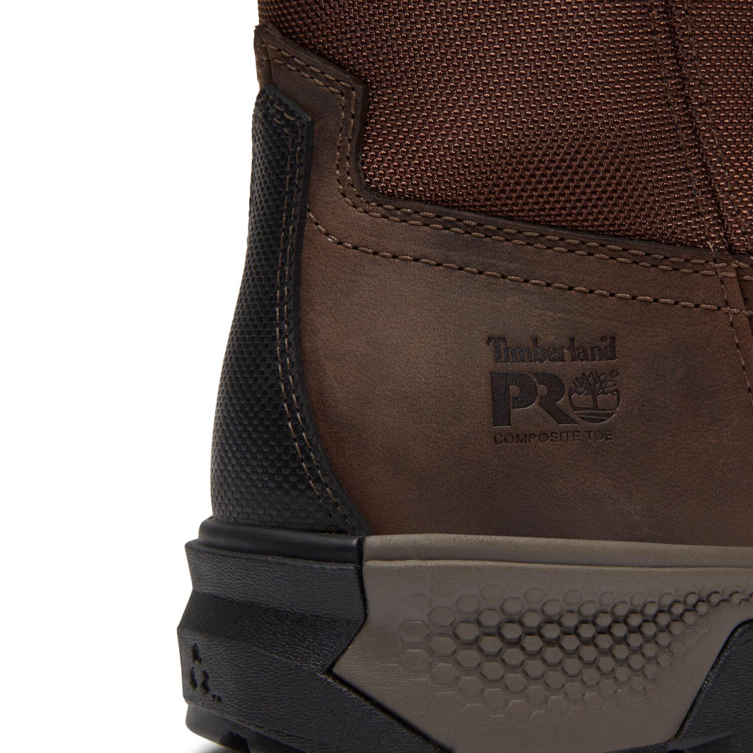 Titan EV Composite Toe Pull On Work Boots Brown - Image 8