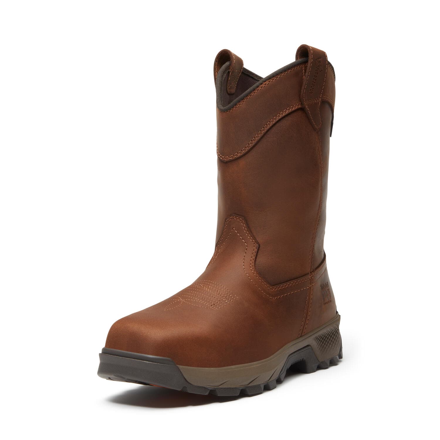 Titan EV Composite Toe Waterproof Pull On Work Boots Brown - Image 9