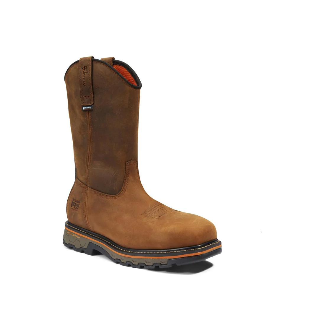 True Grit Composite-Toe Waterproof Pull-on Work Boot Brown - Image 2