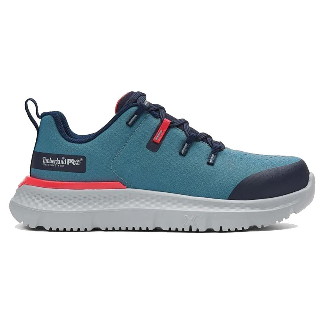 Women's Intercept Steel-Toe Oxford Work Shoe Teal/Blue