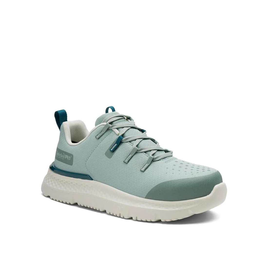 Women's Intercept Steel-Toe Oxford Work Shoe Green - Image 2