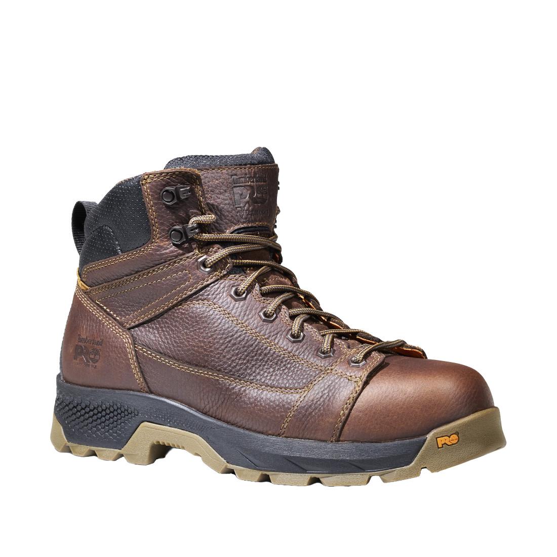 Titan EV Composite Toe Waterproof Work Boots Brown - Image 7