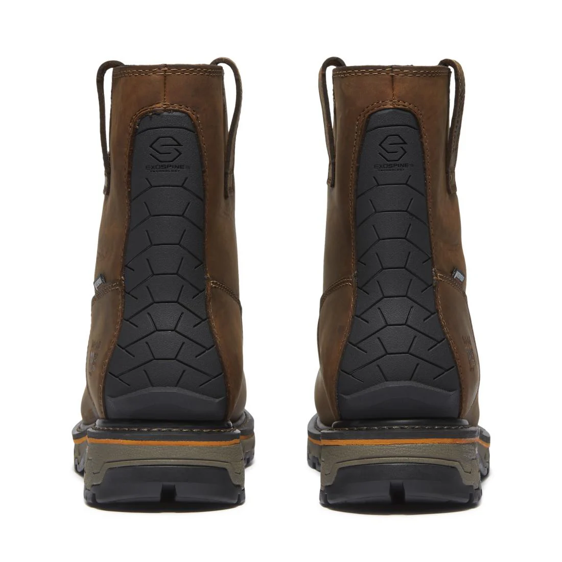True Grit Composite Toe Waterproof Chelsea Work Boot Brown - Image 5