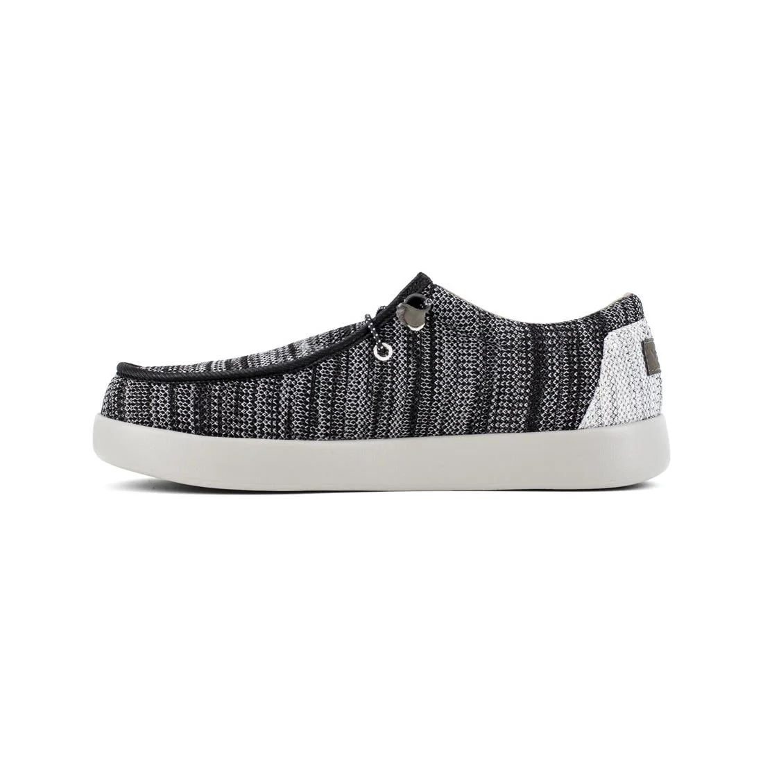 Chill Composite-Toe Casual Work Shoe Black/White - Image 4