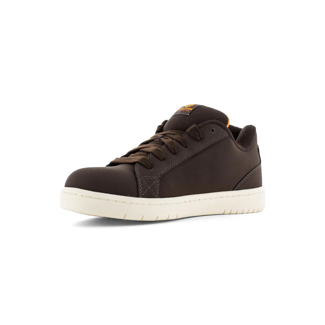 Stone Op Art Composite-Toe Work Shoe Brown - Image 5